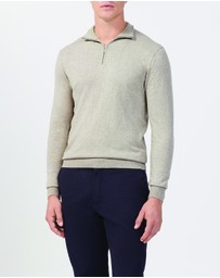 Van Heusen - Quarter Zip Sweater