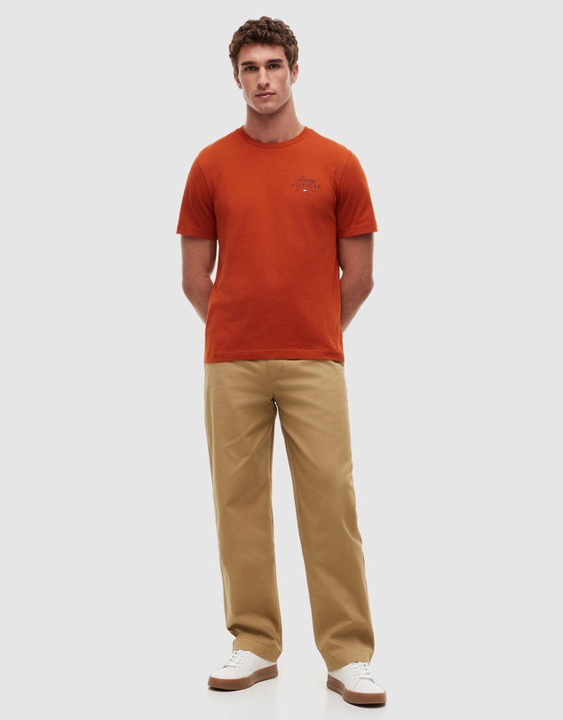Tommy Hilfiger - Logo Jersey Crew Neck T-Shirt