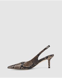 Siren - Yory Slingback Kitten Heels