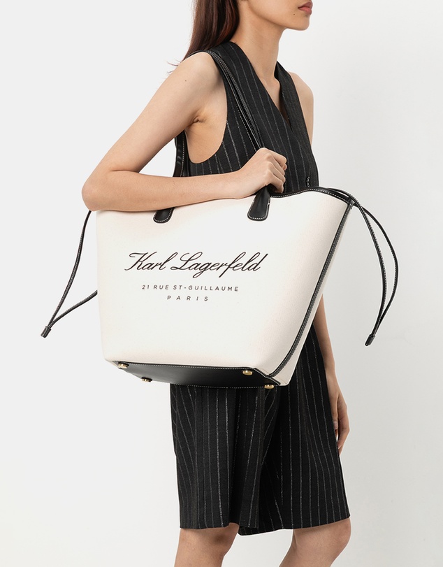 Karl Lagerfeld - Hotel Karl Medium Tote Bag