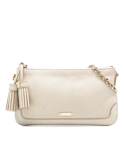 Pre-Loved by Azura Reborn - Pre-Loved Leather Tassel Chain Crossbody