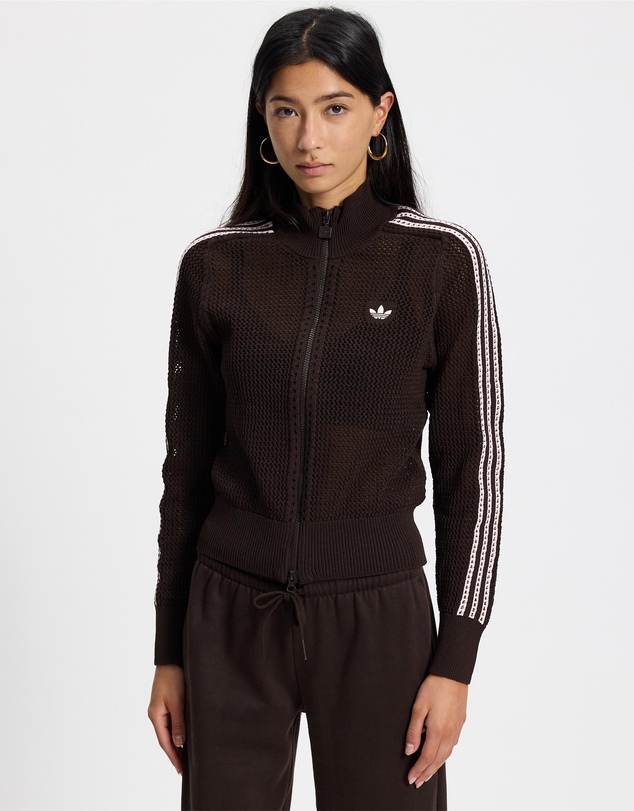 adidas Originals - Knitted Crochet Firebird Track Top