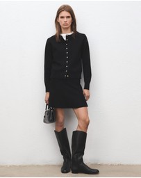 M.N.G - Flared Knitted Skirt