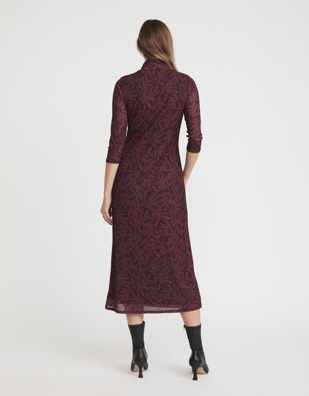 Witchery - Leaf Dot Mesh Dress