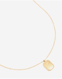 Lovisa - Waterproof Gold Plated Stainless Steel March Birth Flower Daffodil Necklace