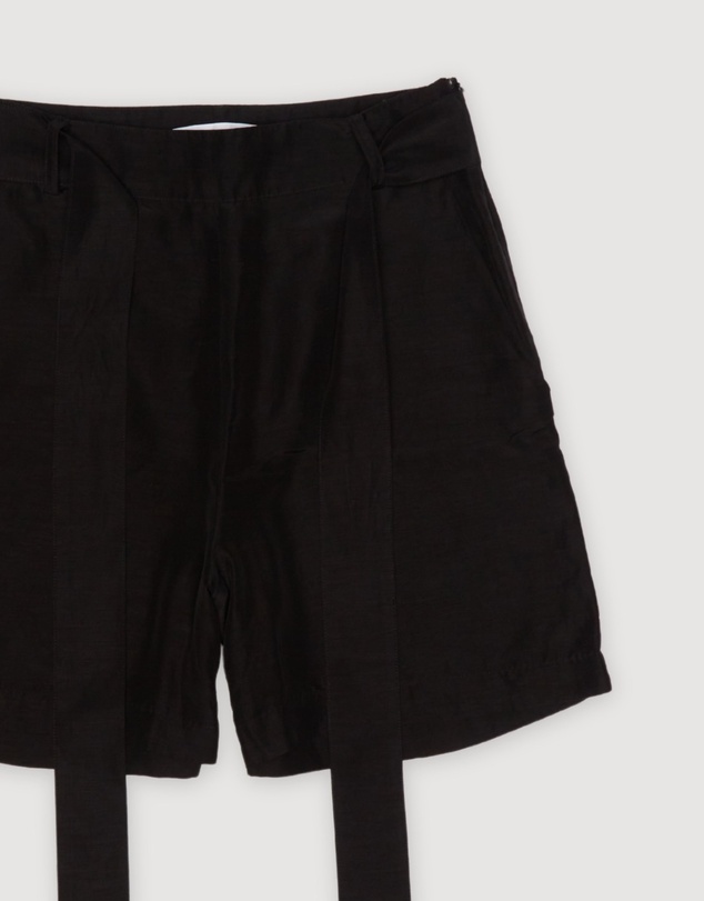 Revibe - Repaired Assembly Label Linen Blend Short