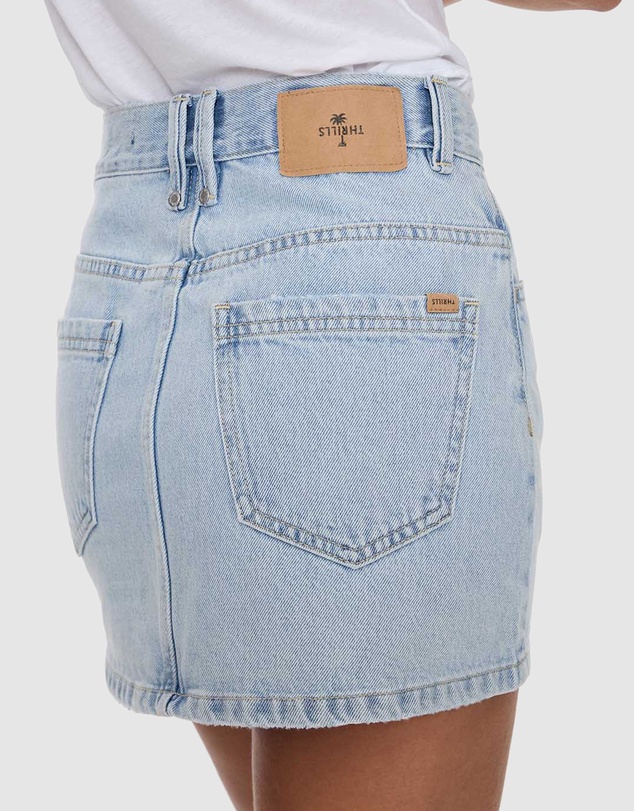 Thrills - Kai Wrap Mid Rise Mini Skirt