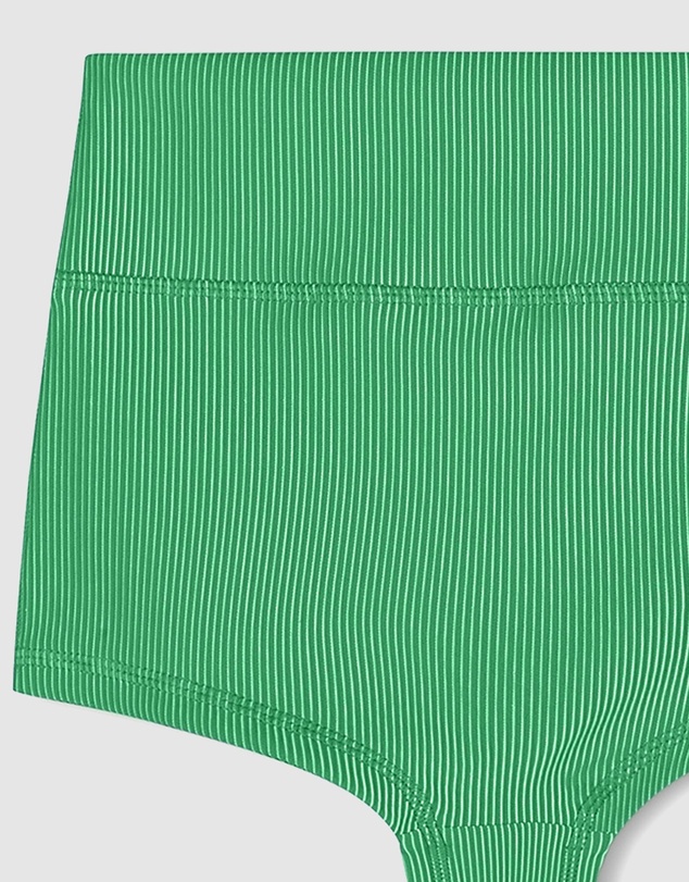 Zulu & Zephyr Mini - Mini Stripe Rib Boy Shorts - Kids