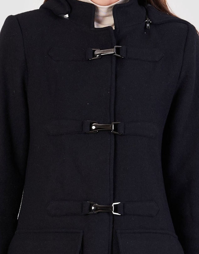 Amelius - Blaze Wool Hooded Jacket Coat