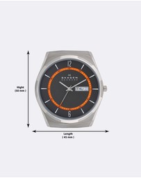 Skagen - Melbye Titanium Grey Analogue Watch