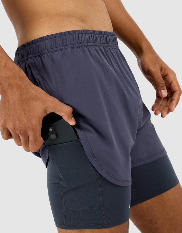Acid Running - 2 In 1 Shorts - ICONIC EXCLUSIVE
