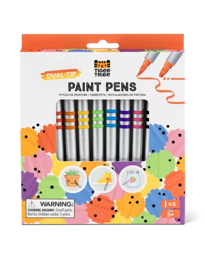 Tiger Tribe - Dual-Tip Paint Pens