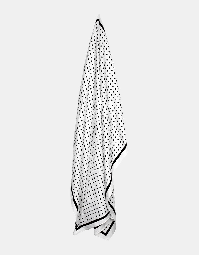 Morgan & Taylor - Bridgitte Hair Scarf in White