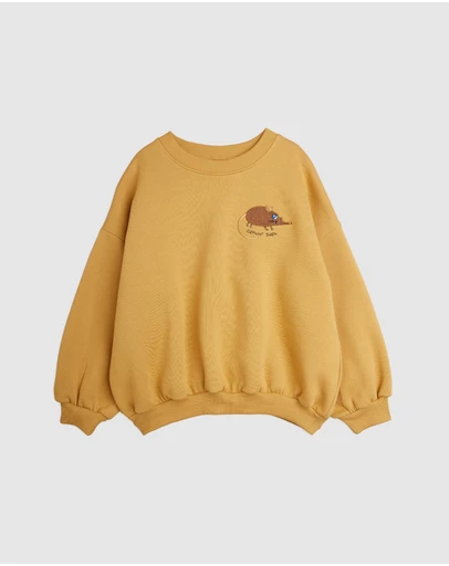 Mini Rodini - Elephant Shrew Embroidered Sweatshirt - Babies-Teens