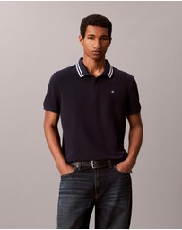 Calvin Klein Jeans - Casual Pique Classic Tipped Polo Shirt
