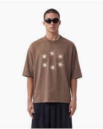 Zanerobe - Star Sign Flow Tee GD Choc