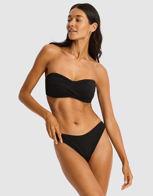 Sea Level Australia - Essentials High Waist Gathered Side Pants