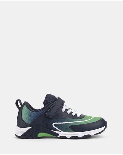 Navy/Green/White E+