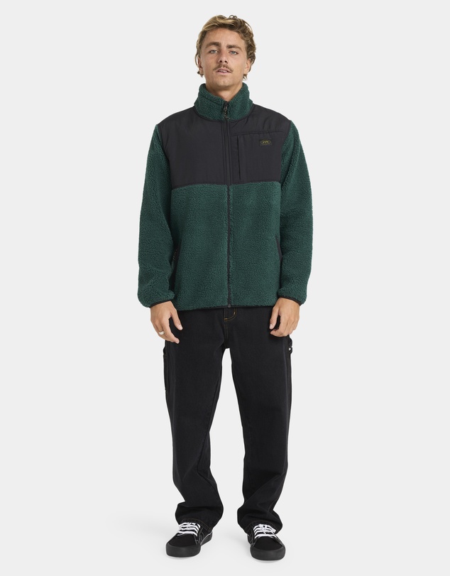 Billabong - Mens Boundary Summit Mock Neck Fleece Top