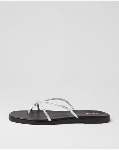 SILVER-BLACK SOLE