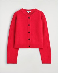 COS - Boiled-Wool Cardigan