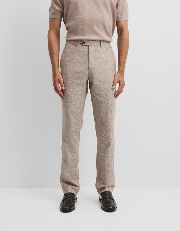 Country Road - Regular Fit Linen Cotton Tailored Pant