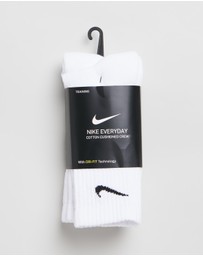 Nike - Nike Everyday Cushion Crew Socks 3-Pack
