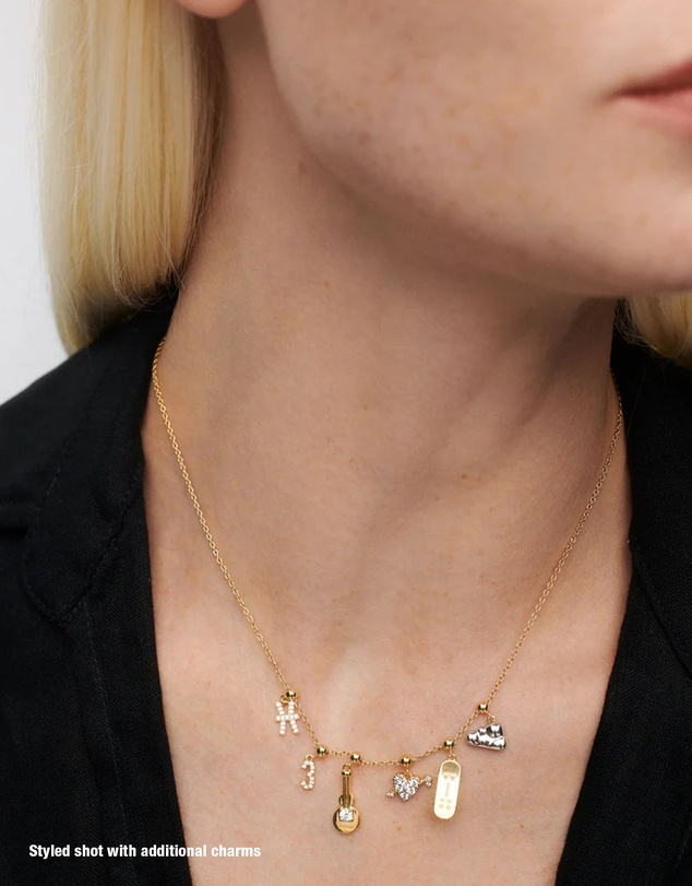 PDPAOLA - Charm Necklace Guitar Charm