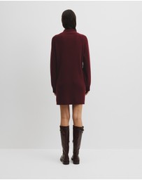 Country Road - Australian Cotton Blend Knit Mini Dress