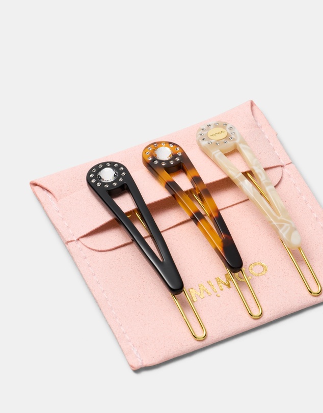 MIMCO - Mimco Trio Hair Clip Set