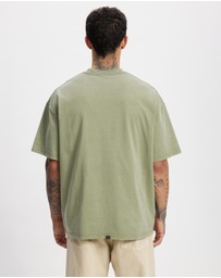 Thrills - ICONIC EXCLUSIVE Thrills Workwear Embro Box Fit Oversize Tee
