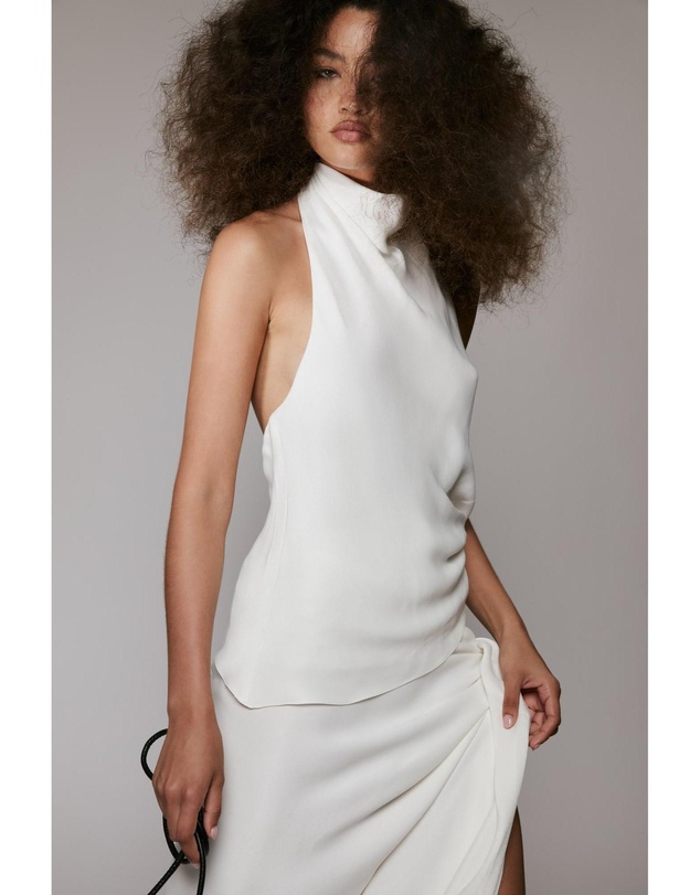 Bardot - Solene High Cowl Neck Top