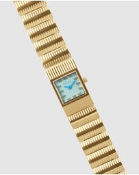 Breda - Groove Metal Bracelet Watch, 16MM