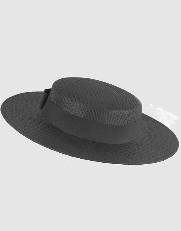 Max Alexander - Black Boater Hat