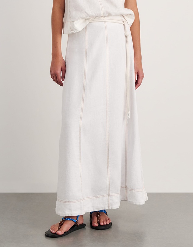 Jag - Sabine Linen Maxi Skirt