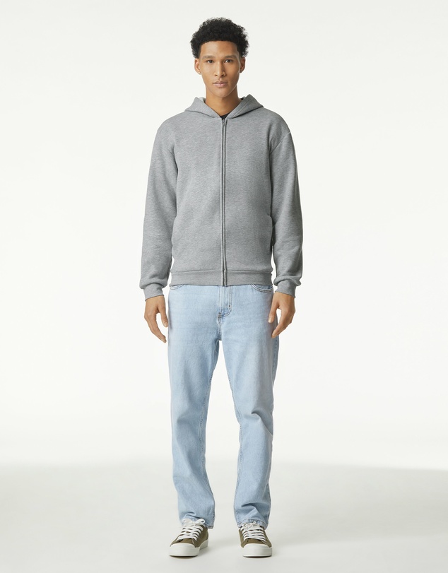 American Apparel - Adult ReFlex Full Zip Hoodie
