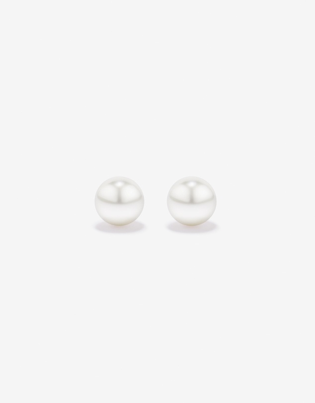 Michael Hill - 7–7.5mm Akoya Cultured South Sea Pearl Stud Earrings in 10kt Yellow Gold