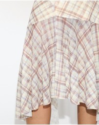 Dazie - Rush Hour Asymmetric Hem Skirt