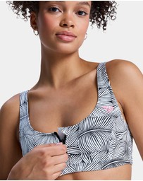 Roxy - Womens Pro Surf Athletic Tri Bikini Top