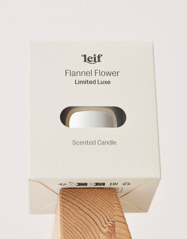 Leif Products - Limited Luxe: Flannel Flower Candle 280g