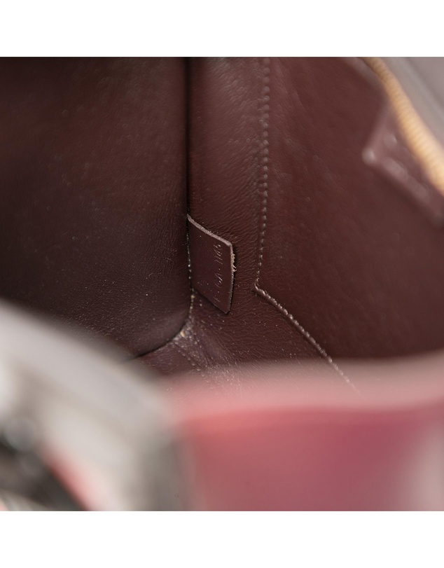 Pre-Loved by Azura Reborn - Pre-Loved Nano Tricolor Leather Luggage Tote