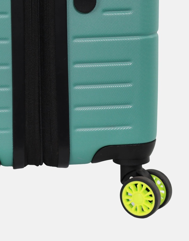 Reebok - Reebok Wanderer 54cm CABIN Hard Shell Suitcase in Turquoise