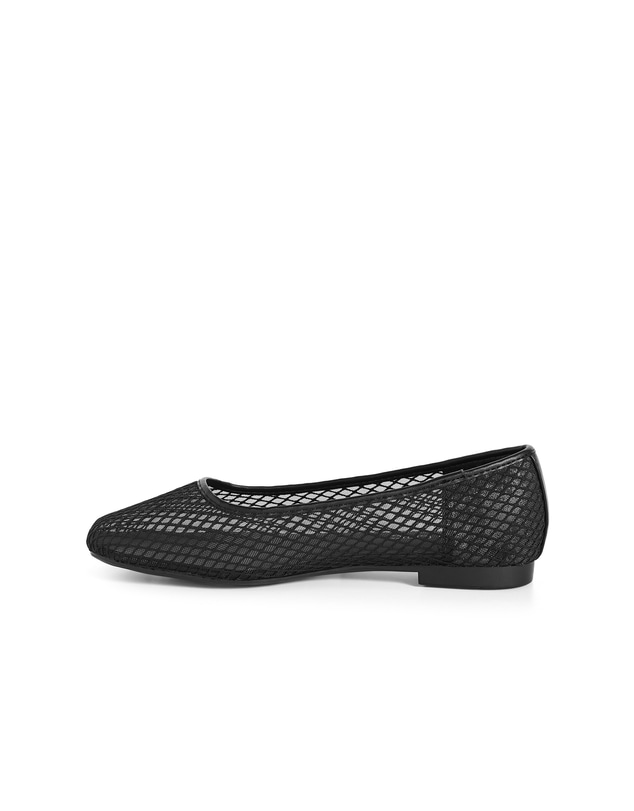 City Chic - WIDE FIT Indi Mesh Ballet Flat