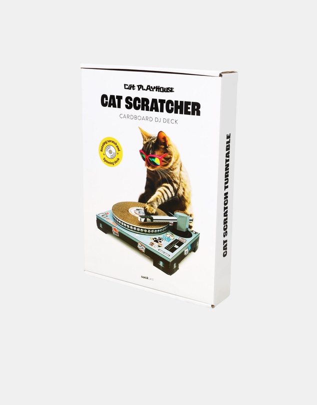 Suck UK - Cat Playhouse Scratch Turntable
