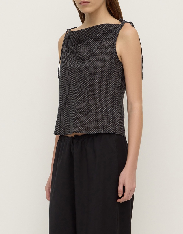 Assembly Label - Iris Check Top