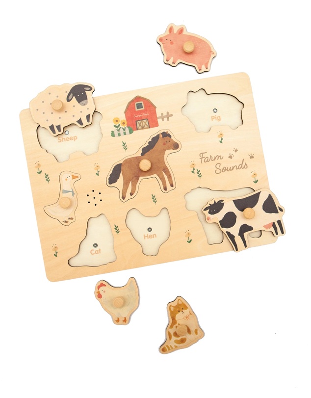 Bello - Farm Friends Sound Puzzle