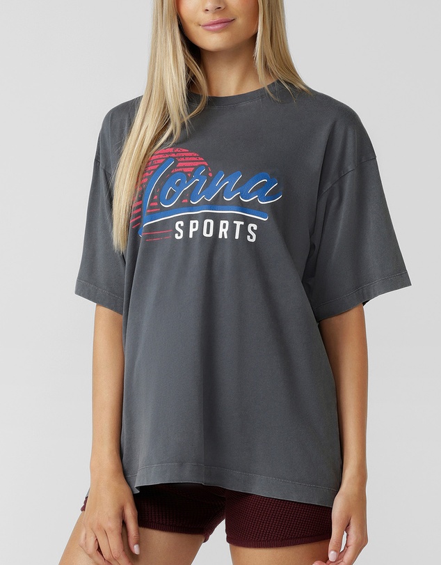 Lorna Jane - Lorna Sports Washed Boyfriend T-Shirt