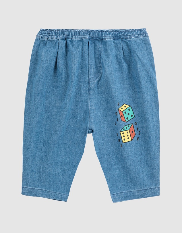 Bobo Choses - Roll The Dice Light Denim Pants - Babies