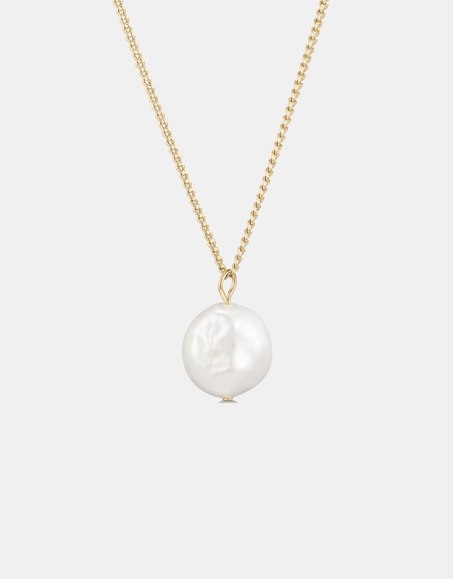Mestige - Baroque Serene Necklace - 18K Gold Plated