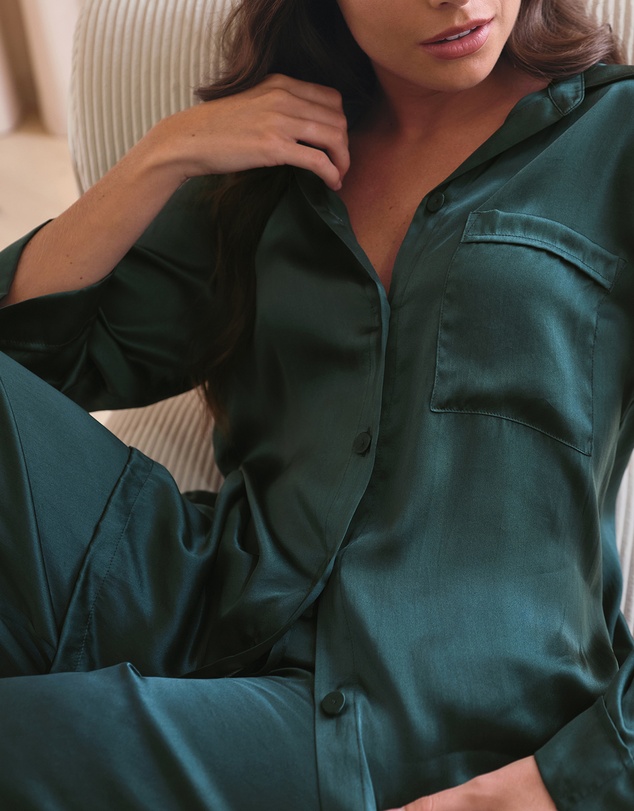 Papinelle - Audrey Washable Silk Full Length PJ